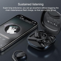 Black Open Wireless Bluetooth Earphones - Ysp18 Ows thumbnail