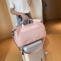 Large Sports Bag with Separate Shoe Compartment - Pink thumbnail
