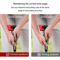 Improve Golf Posture with Putter Wrist Fixer Set - Red thumbnail