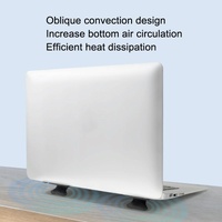 Foldable Laptop Stand - Portable and Compact - White thumbnail