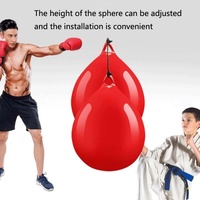 Household Hanging Water Ball For Boxing And Venting - Red thumbnail