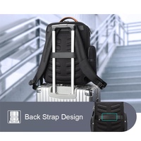 Black Multifunctional Anti-theft Laptop Backpack with Usb Charging Hole thumbnail