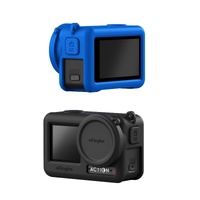 Protective Silicone Case for Dji Action Camera Accessories - Black thumbnail