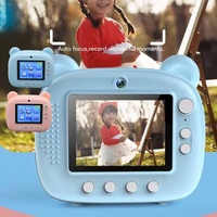 Instant Print Camera for Kids with Dual Lens and 2.4-inch Screen - Pink thumbnail