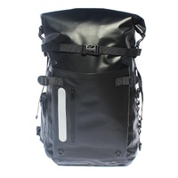 Waterproof Diving Fins Bag Scuba Swimming Backpack - Black thumbnail