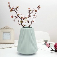 Decorative Wet and Dry Flower Vases for Creative Home Furnishings - Blue thumbnail