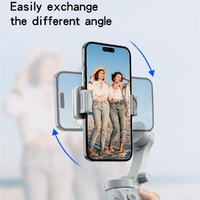 Three-axis Handheld Gimbal for Sf18 Phone - Anti-shake White thumbnail