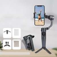 Smart Handheld Mobile Stabilizer - Anti-shake - Black thumbnail