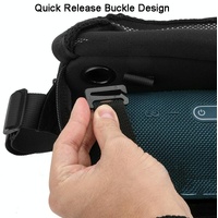 Bluetooth Speaker Messenger Bag for Jbl Flip / Ue Boom / Beats Pill - Black thumbnail
