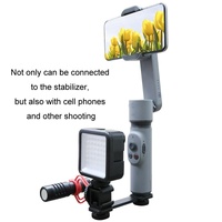 Aluminum Flashlight Bracket For Multifunctional Shoe Base With 3 Hot Boots thumbnail