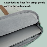 13-13.3 Inch Laptop Bag Crossbody Briefcase in Oxford Cloth - Black - 13 - 13.3 Inch thumbnail