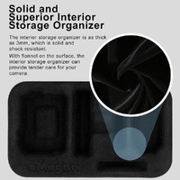 Waterproof Hard Shell Storage Bag for Amagisn - Compact Size - Gray thumbnail