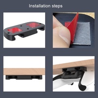 Gamepad Hanging Stand For Ps5 / Ps4 Joystick - Black thumbnail