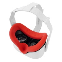 Silicone Vr Eye Mask Lens Cover Set for Oculus Quest 2 - White thumbnail