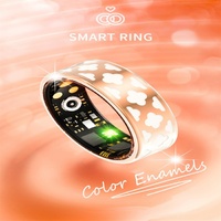 Smart Ring With Heart Rate Blood Oxygen Sleep Monitoring - Rose Gold Size 7 thumbnail