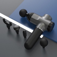 Portable Rechargeable Muscle Massager - Grey Handbag thumbnail