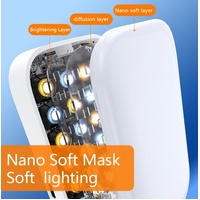 Mini Rgb Fill Light with Phone Holder - White thumbnail