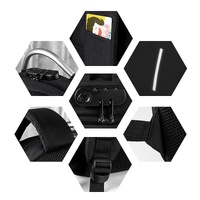 13-15.6 Inch Anti-theft Laptop Backpack in Mysterious Black thumbnail