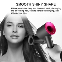 Smooth Flyaway Nozzle for Dyson Hair Dryer - Copper Nickel - Gray thumbnail