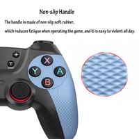 Wireless Bluetooth Game Controller for Switch Pro Pc and Android with Vibration Wake-up - Blue thumbnail