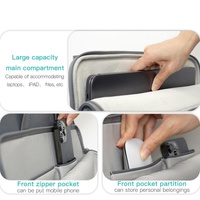 Waterproof 16 Oxford Laptop Bag - Blue thumbnail