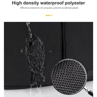 13.3 Inch Detachable Shoulder Laptop Bag - Thickened Polyester - Pink thumbnail