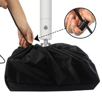 35x35x22cm Durable Oxford Cloth Projection Dust Cover - Black thumbnail