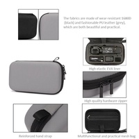 Dji Pocket 3 Carrying Case - Storage Bag Clutch - Grey thumbnail