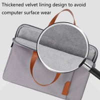 Lightweight Portable Laptop Liner Bag - Fits 14 / 14.6 Inch - Pink thumbnail