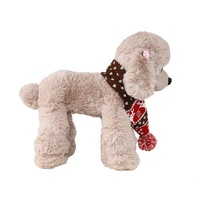 Christmas Pet Scarf Autumn And Winter Warm Elk Christmas Dog Scarf - Size L Brown thumbnail