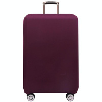 Stretch Luggage Protective Cover - Durable & Dust-proof - Size l - Wine Red thumbnail