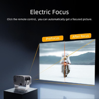 Portable Home Theater Projector - 720P 150 Lumens Grey thumbnail