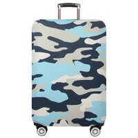 Xl Dustproof Travel Trolley Suitcase Cover - Wear-resistant - Camouflage 1 thumbnail