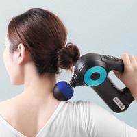 Electric Triangle Fascia Massager For Muscle Relaxation - Blue thumbnail
