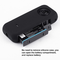 Silicone Full Body Protective Case for Insta360 one X2 - Dust Proof thumbnail