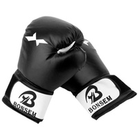 Adult Training Boxing Gloves - Black thumbnail