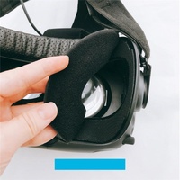 2-pack Leather Eye Masks for Htc Vive Vr Headset - Thin 1.5Cm thumbnail