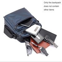 Men Oxford Cloth Crossbody Chest Bag Sporty And Versatile - Black thumbnail