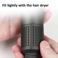 Open Design Outer Filter Cover For Hd01 / Hd03 / Hd08 / Hd15 Hair Dryer - Black thumbnail