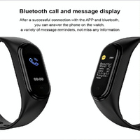Waterproof Bluetooth Smart Watch With Hr / Bp Monitoring And Colour Screen - Red thumbnail