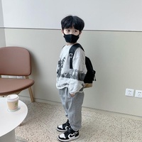 Kindergarten Kids' Simple Shoulder Bag - Minimalist Design - Blue thumbnail