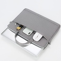 Waterproof Oxford Cloth Laptop Handbag - Fits 13.3 Inch - P310 - Grey thumbnail
