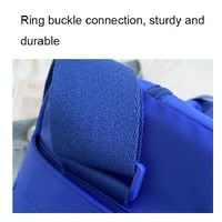 Travel & Fitness Crossbody Bag - Waterproof Nylon - Black thumbnail