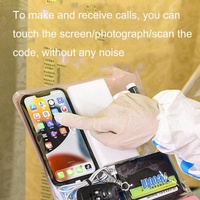 Waterproof Shoulder Messenger Bag For Sundries Phone Compatible - Pink thumbnail