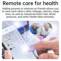 Smart Ring With Heart Rate Blood Oxygen Sleep & Sports Modes - Size 12 - White thumbnail