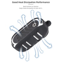 Insta360 Go 3 Silicone Case with Cooling Skin and Neck Strap - Black thumbnail