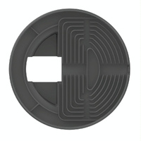 Desktop Bracket for Amazon Echo Show 10 - no Drilling Required - Black thumbnail