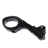 Bicycle Handlebar Holder with Connector Mount for Xiaomi Yi Sport Camera - Black thumbnail