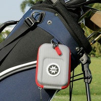 Lightweight Golf Rangefinder Waist Pack - Portable Belt Bag - Gray-Red thumbnail