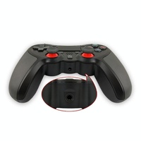 Wireless Bluetooth Game Controller for Ps4 - Rubberized - Blue thumbnail